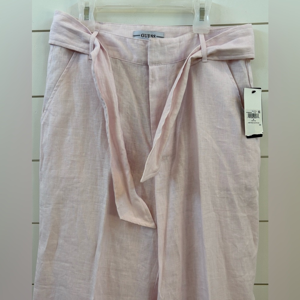 GUESS Linen Tessa Culotte Pant - Picture 5 of 10